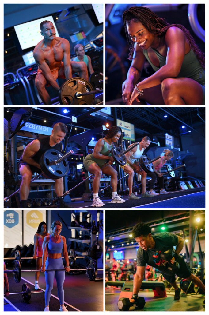 Black Sport Gym Photo Collage ()