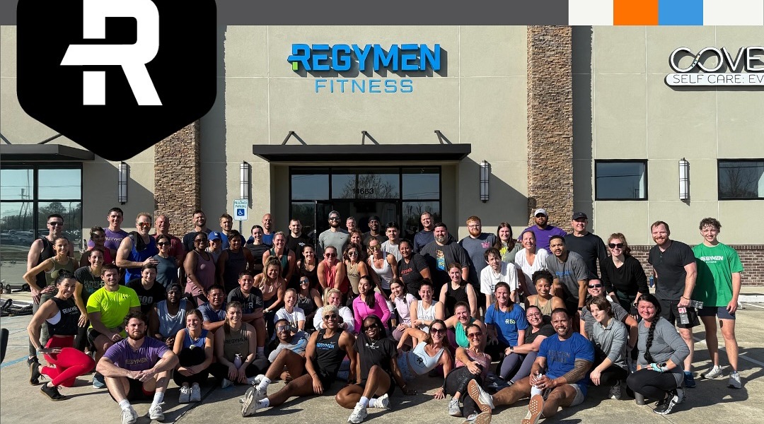 Quarterly free community outdoor workout at Regymen Fitness Ascension in Gonzales