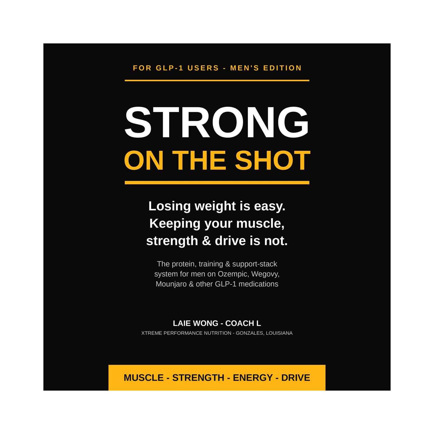 Strong on the Shot — Men's Edition book cover